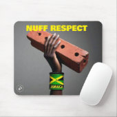 NUFF RESPECT. Muismat (Met muis)