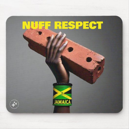 NUFF RESPECT. Muismat (Voorkant)