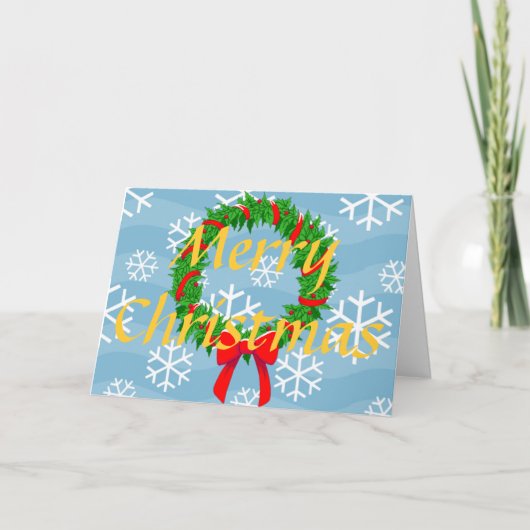 Nuff Said... Feestdagen Kaart (Voorkant)