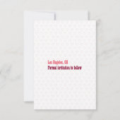 Nuff Said Grappige Rustieke Eenvoudige Trouwdag Pe Save The Date (Achterkant)