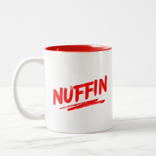 Nuffin Coffee Mok (Links)