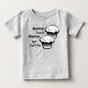 Nuffin dat een muffin niet kan repareren peuter T-