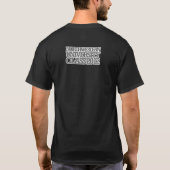 NUFSOM-Shirt - zwart T-shirt (Achterkant)