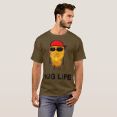 Nug Life   Funny Chicken Nuggets T-shirt (Voorkant volledig)