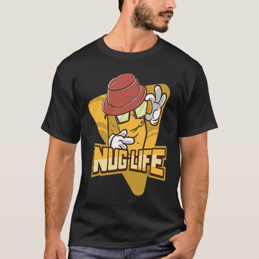 Nug Life  Kipnugget T-shirt (Voorkant)