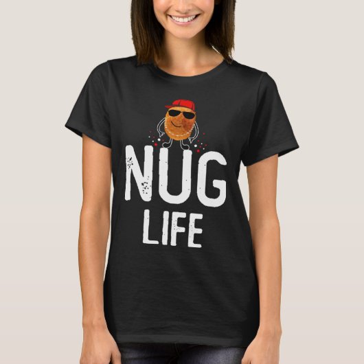 Nug Life Kipnuggets T-shirt (Voorkant)