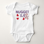 Nugget 2.0 Ballon Hond & Harten Romper (Voorkant)