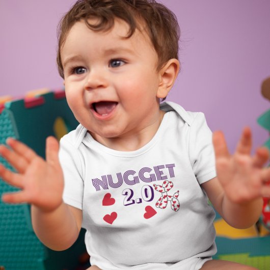Nugget 2.0 Ballonhond & Harten Romper