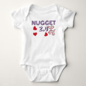 Nugget 2.0 Ballonhond & Harten Romper (Voorkant)