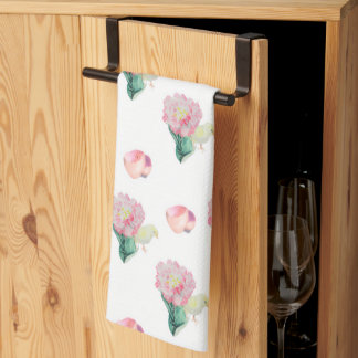 Nugget Baby Paaskip en Tulp Keukenhanddoek