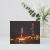 Nugget Carson City's oudste casino Post Kaart Neon (Staand voorkant)