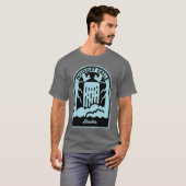 Nugget Falls Alaska T-shirt (Voorkant volledig)