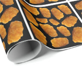 Nugget kip patroon cadeaupapier (Rol Hoek)