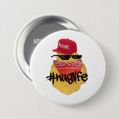 Nugget Life Ronde Button 7,6 Cm (Voorkant /achterkant)