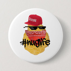 Nugget Life Ronde Button 7,6 Cm