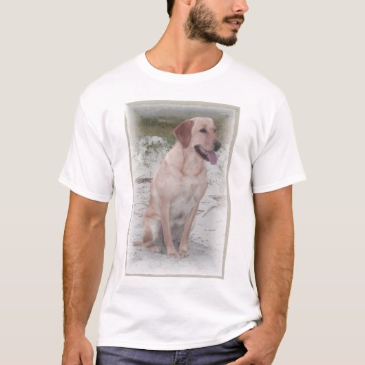 Nugget op het strand t-shirt (Voorkant)