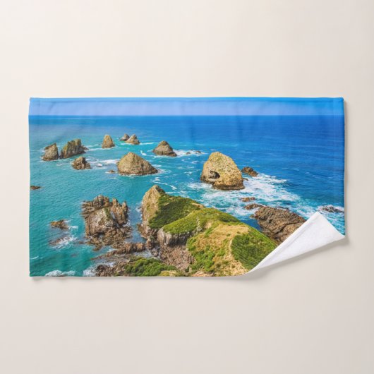 Nugget Point-eilandjes, Nieuw-Zeeland Bad Handdoek (Handdoek)