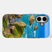 Nugget Point-eilandjes, Nieuw-Zeeland Case-Mate iPhone Case (Achterkant (horizontaal))
