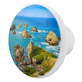 Nugget Point-eilandjes, Nieuw-Zeeland Keramische Knop
