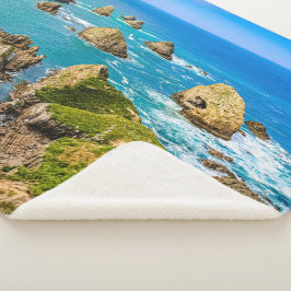 Nugget Point-eilandjes, Nieuw-Zeeland Sherpa Deken