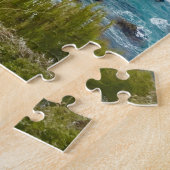 Nugget Point Lighthouse Ahuriri Flat Nieuw-Zeeland Legpuzzel (Zijkant)