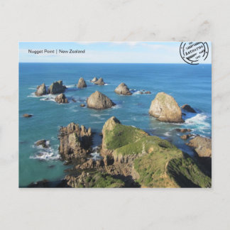 Nugget Point (Neuseeland) Postkarte Briefkaart