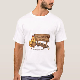 Nuggetfabriek Grappige Kippenhouder T-Shirt