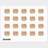 Nuggs geen drugs ronde sticker (Vel)