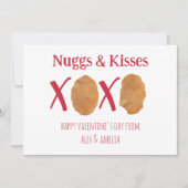Nuggs & Kisses Kip Nuggets Pun Valentijn Foto (Voorkant)