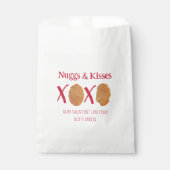 Nuggs & Kisses Kip Nuggets Punny Valentijn Bedankzakje (Voorkant)