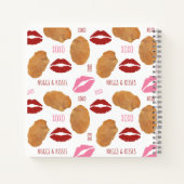 Nuggs & Kisses Valentijnse kippen Notitieboek (Achterkant)