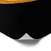 Nuggs over je grappige eten Nugget Pun Dark BG Poster (Hoek)