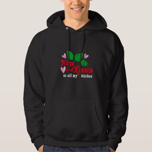 Nugs en kussen 1 hoodie (Voorkant)