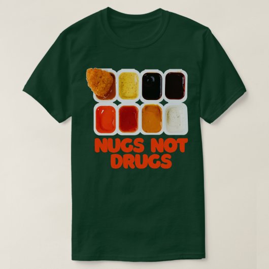 Nugs Niet Drugs 1 T-shirt (Design voorkant)