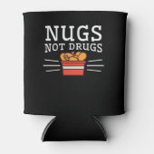 Nugs Not Drugs Chicken Nuggets Lover Blikjeskoeler (Voorkant)