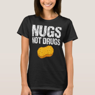 Nugs Not Drugs Kipnuggets Kleding Vintage T-shirt