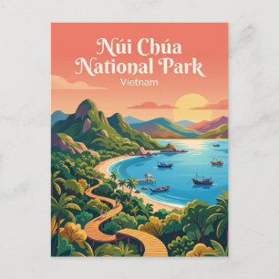 Núi Chúa Nationaal Park Vietnam Briefkaart