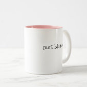 Nuit Blanche Mok (roze) (Voorkant rechts)