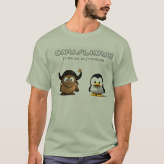 NuJumah Gnu linux T-shirt