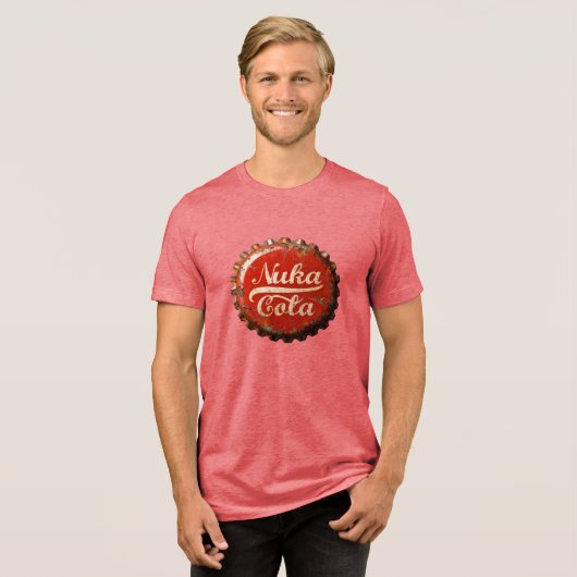 Nuka Cola Tri-Blend Shirt (Voorkant volledig)