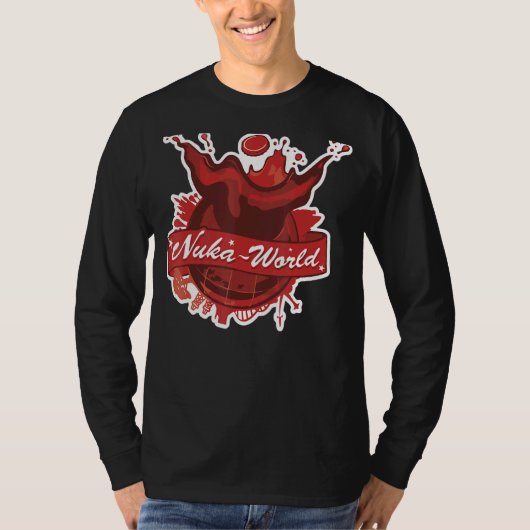 Nuka World Color Fallouts 4 T-shirt (Voorkant)