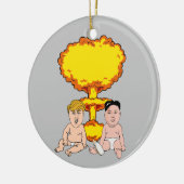 Nuke Baby's Anti Trump Keramisch Ornament (Links)