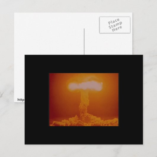 Nuke Briefkaart (Voorkant / Achterkant)