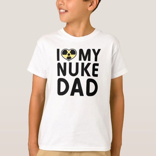 Nuke Dad Kinder T-shirt (Voorkant)