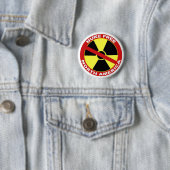 Nuke Free North America Pin Ronde Button 5,7 Cm (In situ)