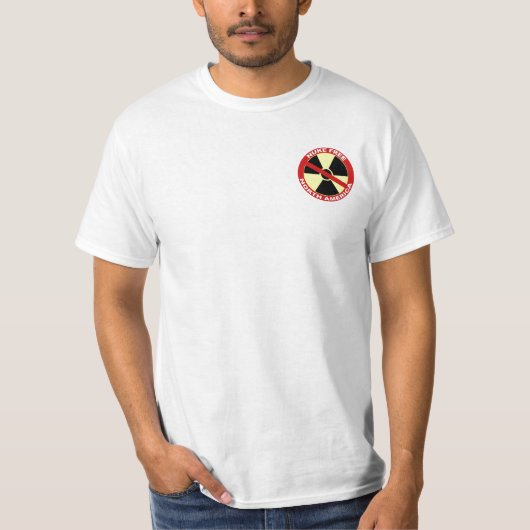 Nuke Free North America T-shirt (Voorkant)