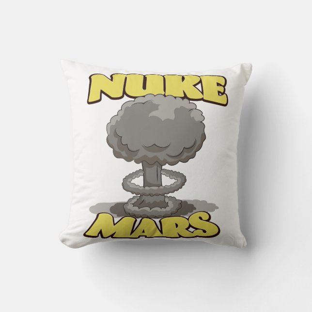 Nuke Mars Kussen (Voorkant)