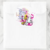 Nuke Revolution Ronde Sticker (Tas)