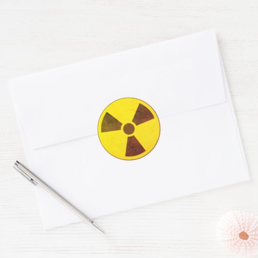 Nuke Ronde Sticker (Envelop)
