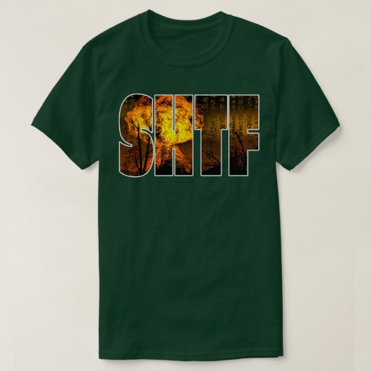 Nuke SHTF Prepping T-shirt (Design voorkant)